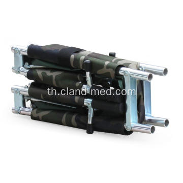 โรงพยาบาลทหารอลูมิเนียม Medical Quarter Folding Stretcher